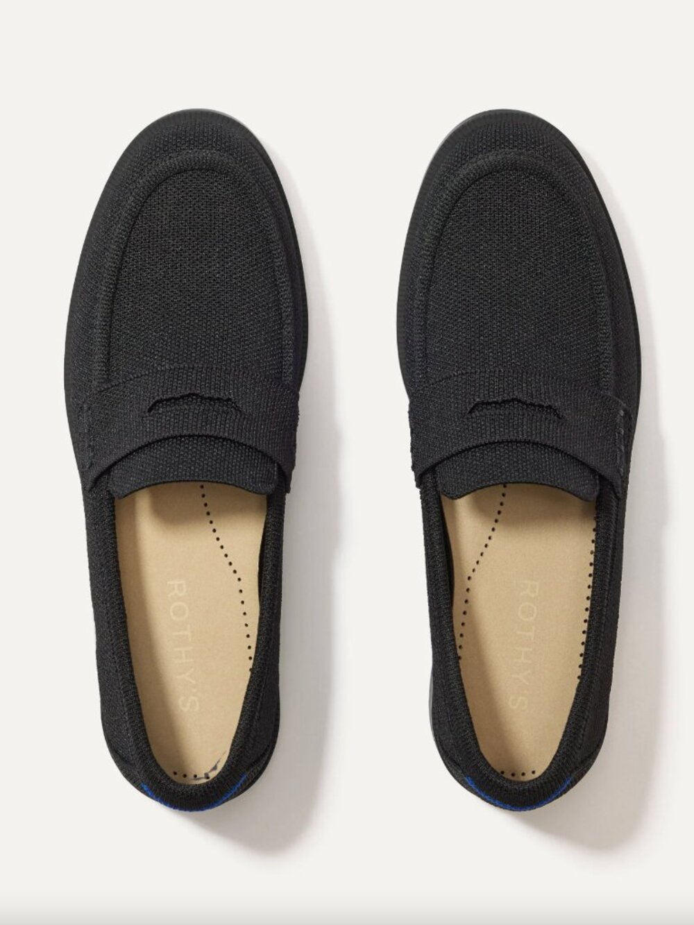 Rothy’s The Penny Loafer in Black Machine Washable Women's Size 8